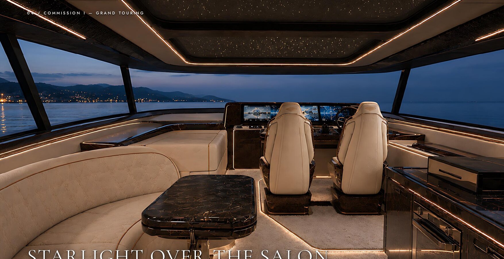 STARLIGHT OVER THE SALON.